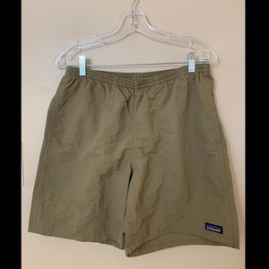 Mens Tan Patagonia Baggies - Sz M